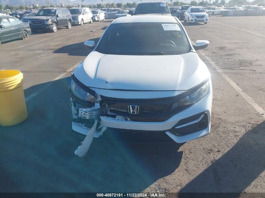 2020 Honda Civic Lx VIN: SHHFK7H3XLU215661 Lot: 40872181