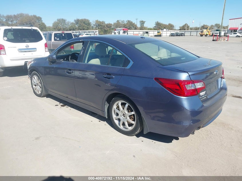 2015 SUBARU LEGACY VIN: 4S3BNAE69F3003063