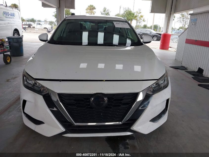 2022 Nissan Sentra Sv Xtronic Cvt VIN: 3N1AB8CV4NY2727 Lot: 40872251