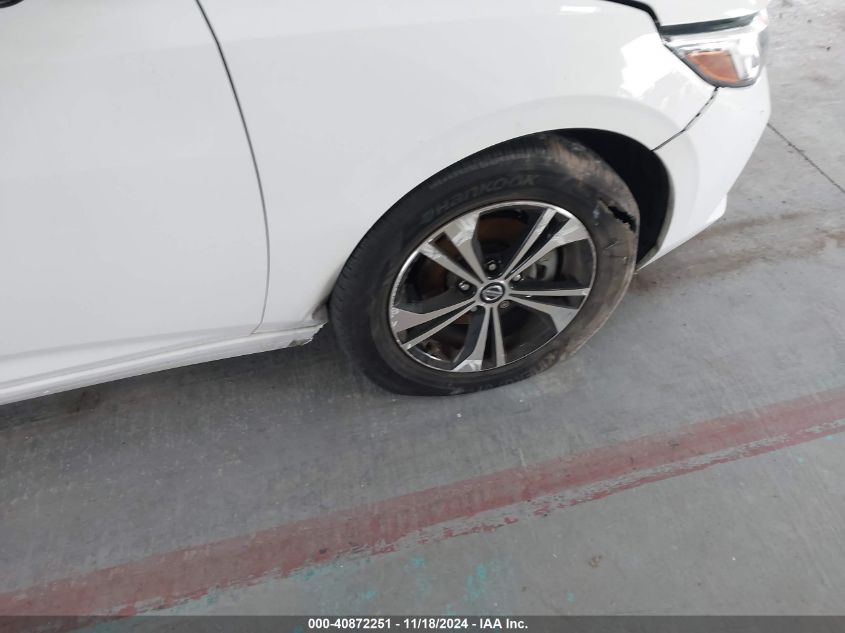 2022 Nissan Sentra Sv Xtronic Cvt VIN: 3N1AB8CV4NY2727 Lot: 40872251