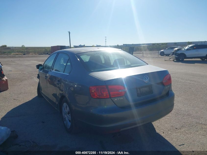 VIN 3VWDX7AJXDM311402 2013 Volkswagen Jetta, 2.5L Se no.3