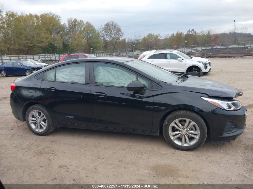 2019 Chevrolet Cruze Ls VIN: 1G1BC5SM6K7148296 Lot: 40872257