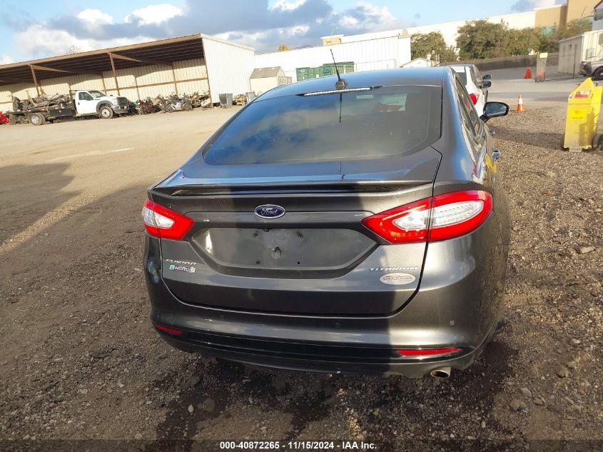 2016 FORD FUSION ENERGI TITANIUM - 3FA6P0SU3GR349501