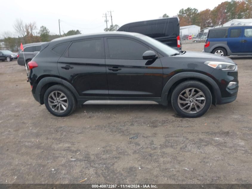 2017 Hyundai Tucson Se VIN: KM8J3CA49HU446422 Lot: 40872267