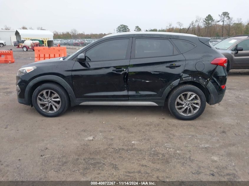 2017 Hyundai Tucson Se VIN: KM8J3CA49HU446422 Lot: 40872267