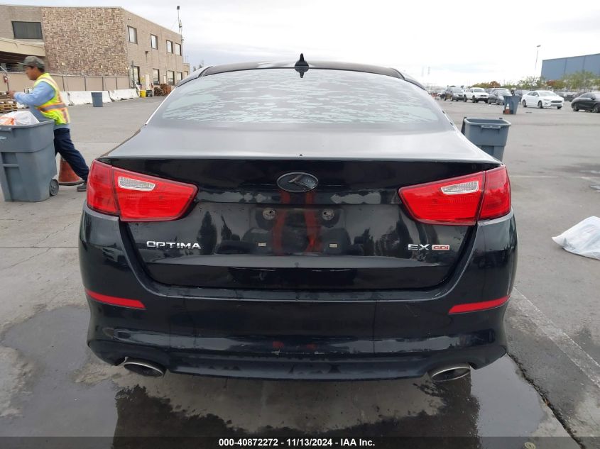 2015 Kia Optima Ex VIN: 5XXGN4A75FG402977 Lot: 40872272