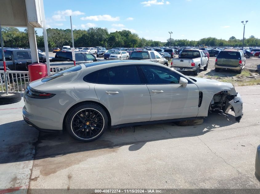 2022 Porsche Panamera 4S VIN: WP0AB2A73NL130222 Lot: 40872274