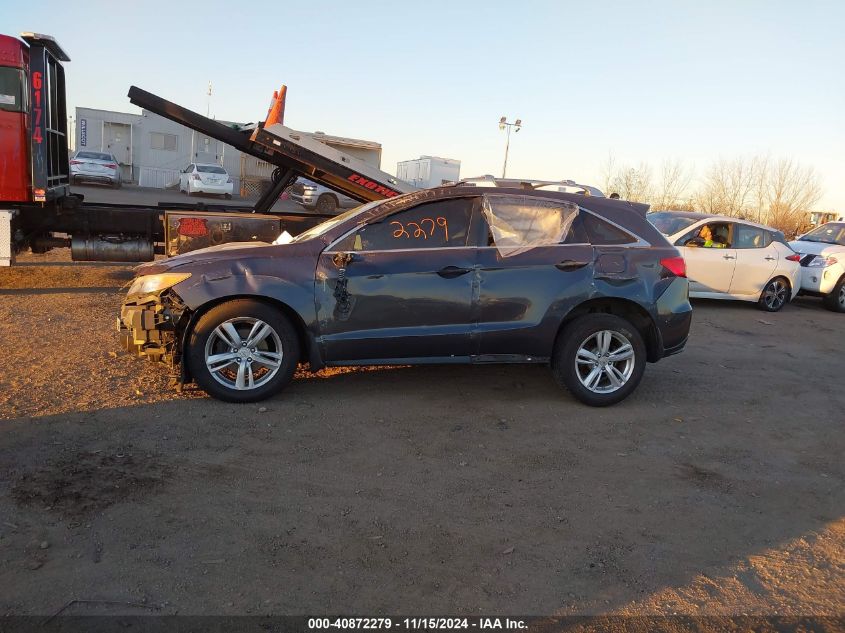 2013 Acura Rdx VIN: 5J8TB4H59DL021210 Lot: 40872279