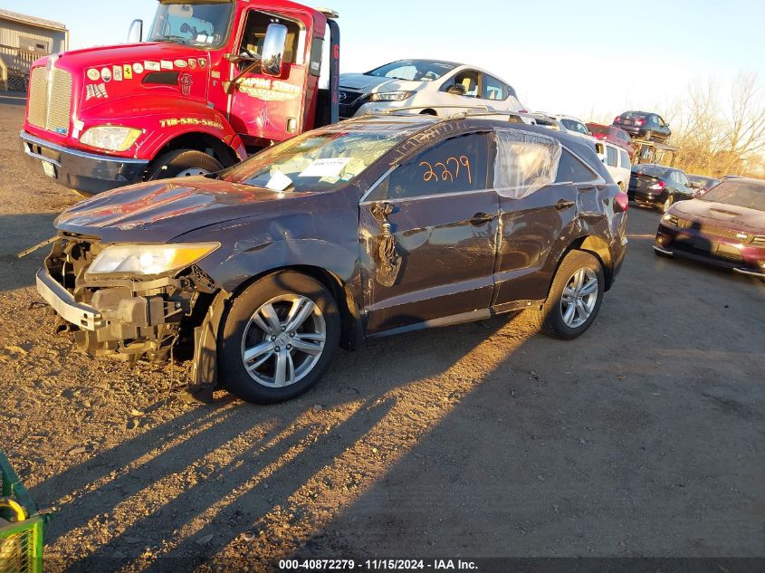 2013 Acura Rdx VIN: 5J8TB4H59DL021210 Lot: 40872279