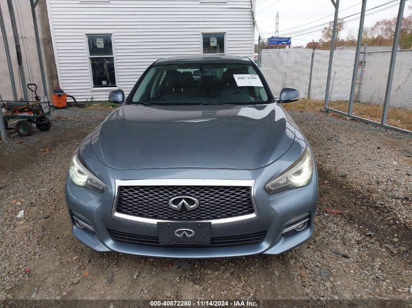 2015 Infiniti Q50 VIN: JN1BV7AR0FM411323 Lot: 40872280