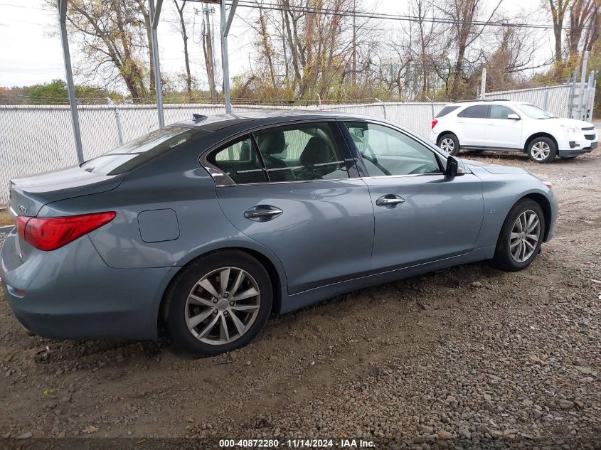 2015 Infiniti Q50 VIN: JN1BV7AR0FM411323 Lot: 40872280