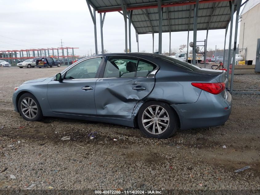 2015 Infiniti Q50 VIN: JN1BV7AR0FM411323 Lot: 40872280