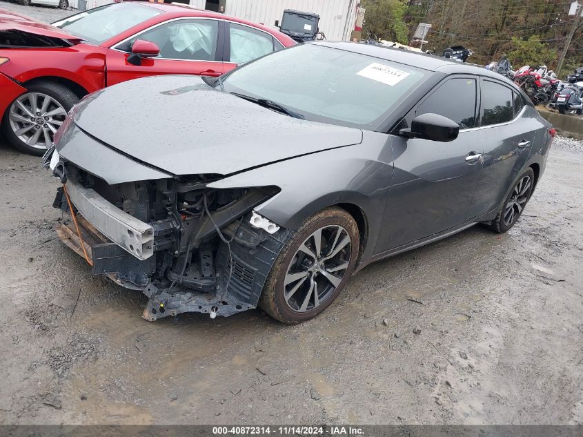 2017 Nissan Maxima 3.5 S VIN: 1N4AA6AP2HC446277 Lot: 40872314