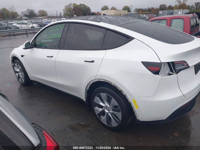 2023 Tesla Model Y Awd/Long Range Dual Motor All-Wheel Drive VIN: 7SAYGDEE4PA078626 Lot: 40872323