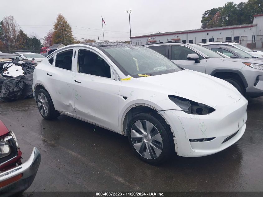 2023 Tesla Model Y Awd/Long Range Dual Motor All-Wheel Drive VIN: 7SAYGDEE4PA078626 Lot: 40872323