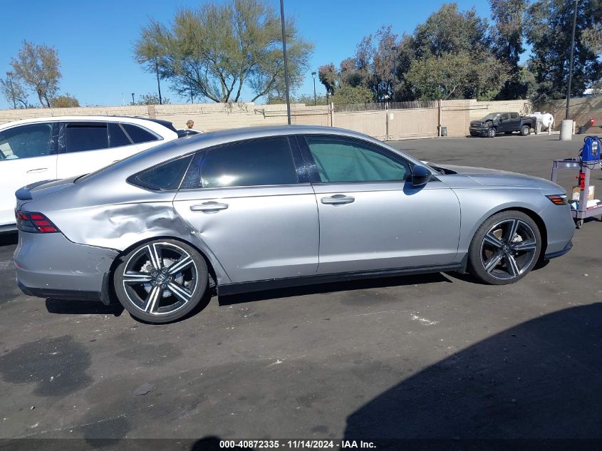 2023 Honda Accord Hybrid Sport-L VIN: 1HGCY2F72PA018494 Lot: 40872335