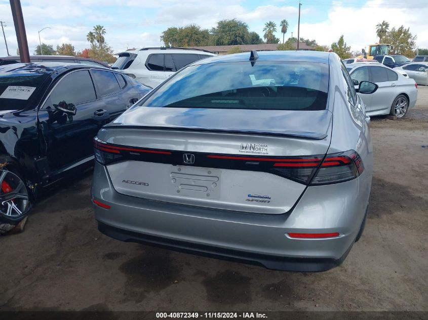 2023 Honda Accord Hybrid Sport VIN: 1HGCY2F57PA048850 Lot: 40872349