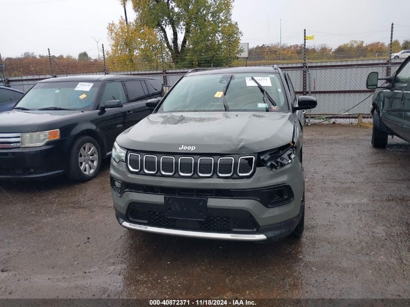 2022 JEEP COMPASS LIMITED 4X4 - 3C4NJDCB7NT230412