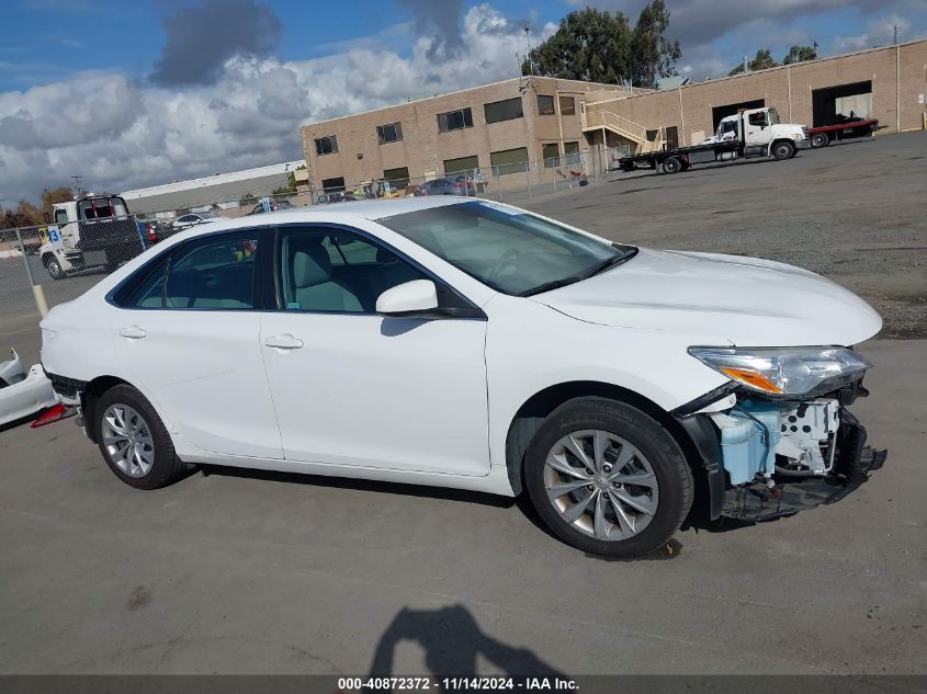 2016 Toyota Camry Le VIN: 4T1BF1FK0GU601249 Lot: 40872372