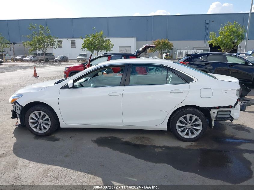 2016 Toyota Camry Le VIN: 4T1BF1FK0GU601249 Lot: 40872372