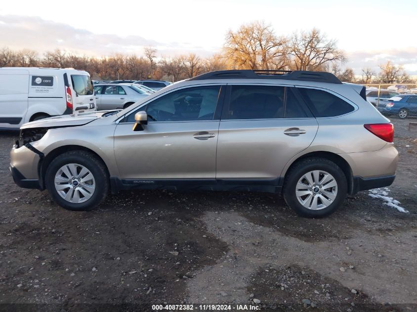 2015 Subaru Outback 2.5I Premium VIN: 4S4BSBCC4F3250669 Lot: 40872382