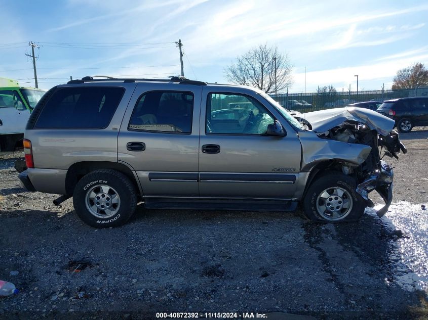 2002 Chevrolet Tahoe Ls VIN: 1GNEK13Z42J328820 Lot: 40872392