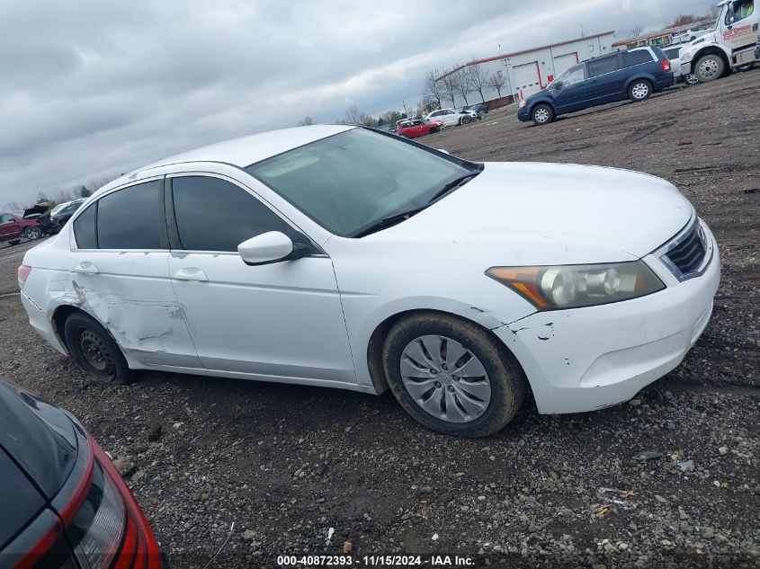 2009 Honda Accord 2.4 Lx VIN: 1HGCP263X9A069356 Lot: 40872393