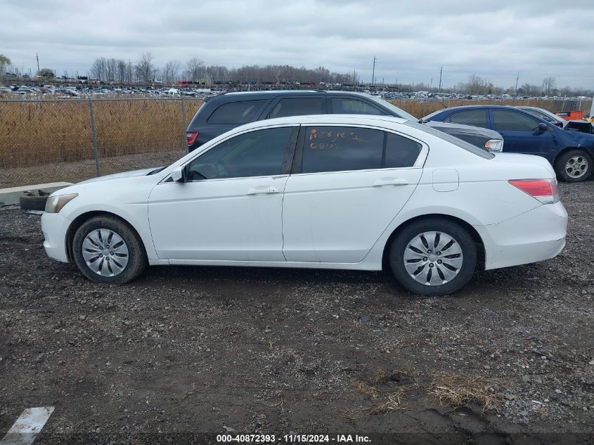 2009 Honda Accord 2.4 Lx VIN: 1HGCP263X9A069356 Lot: 40872393