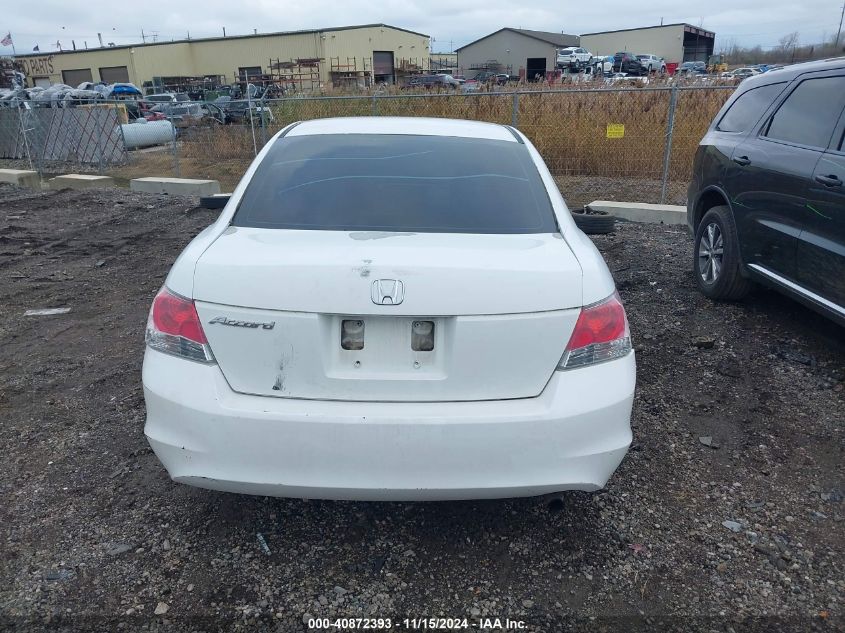 2009 Honda Accord 2.4 Lx VIN: 1HGCP263X9A069356 Lot: 40872393