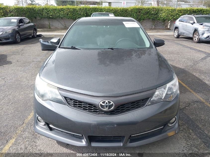 2012 Toyota Camry Se VIN: 4T1BF1FK0CU057426 Lot: 40872405