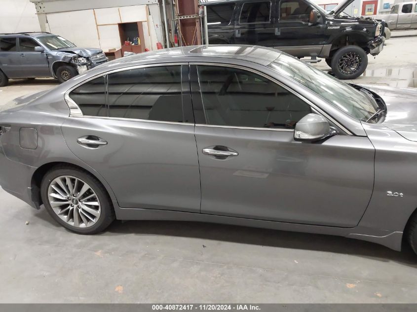 2018 Infiniti Q50 3.0T Luxe VIN: JN1EV7AP3JM365328 Lot: 40872417