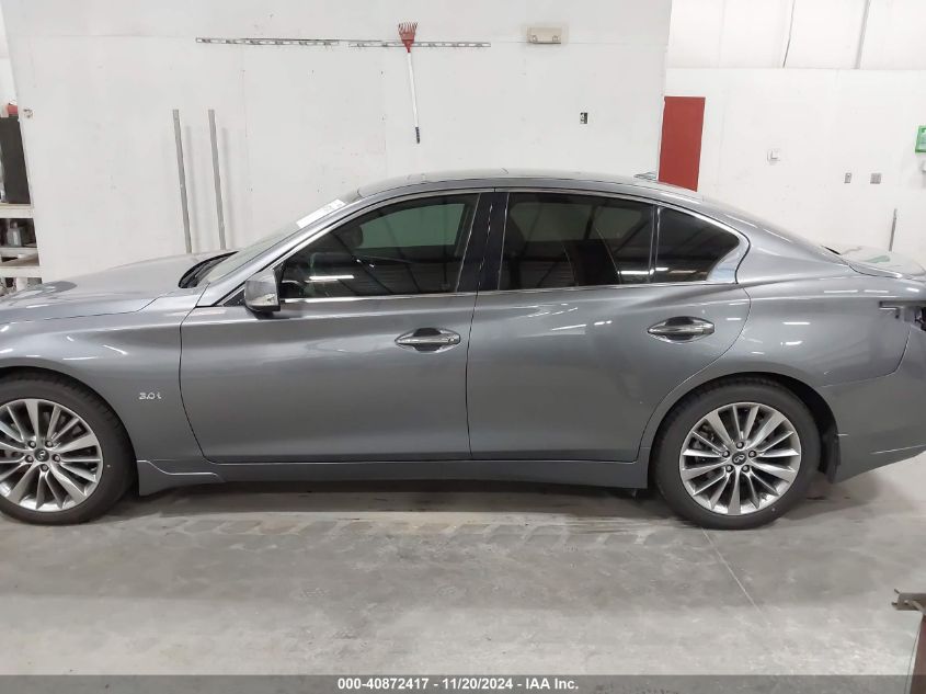 2018 Infiniti Q50 3.0T Luxe VIN: JN1EV7AP3JM365328 Lot: 40872417