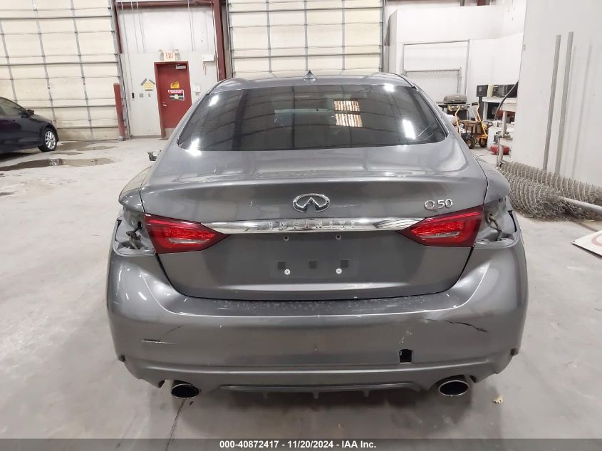 2018 Infiniti Q50 3.0T Luxe VIN: JN1EV7AP3JM365328 Lot: 40872417