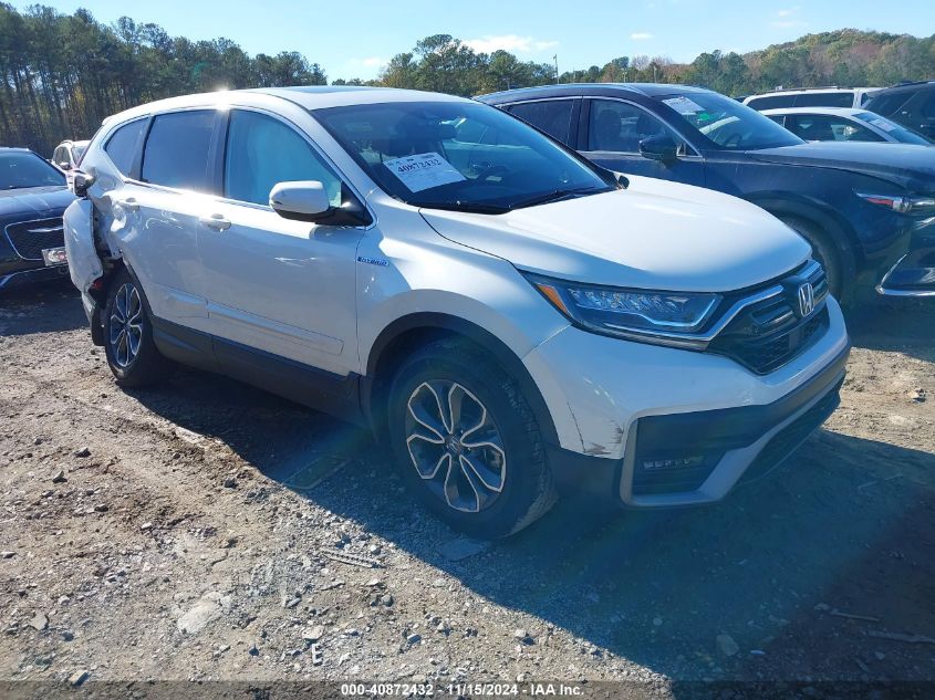 2021 HONDA CR-V HYBRID EX-L - 7FART6H80ME035869