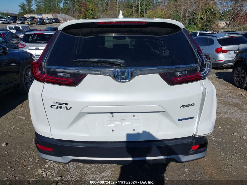 2021 Honda Cr-V Hybrid Ex-L VIN: 7FART6H80ME035869 Lot: 40872432