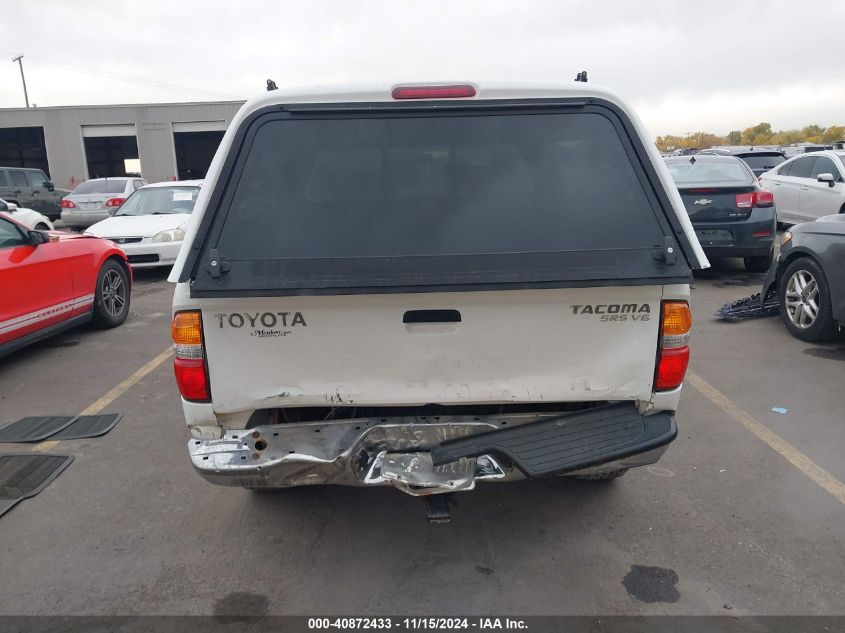 2004 Toyota Tacoma Base V6 VIN: 5TEHN72N04Z376855 Lot: 40872433