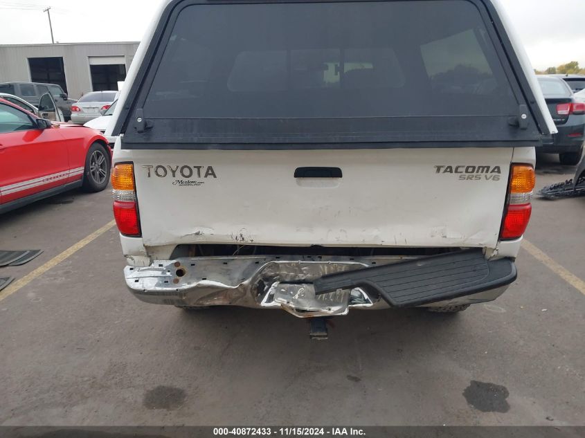 2004 Toyota Tacoma Base V6 VIN: 5TEHN72N04Z376855 Lot: 40872433