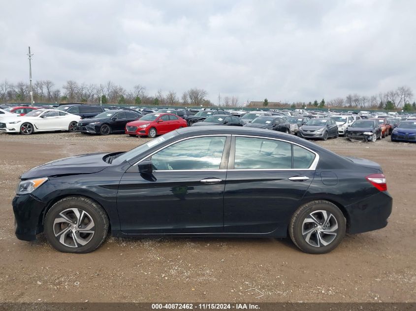 2017 Honda Accord Lx VIN: 1HGCR2F3XHA276435 Lot: 40872462