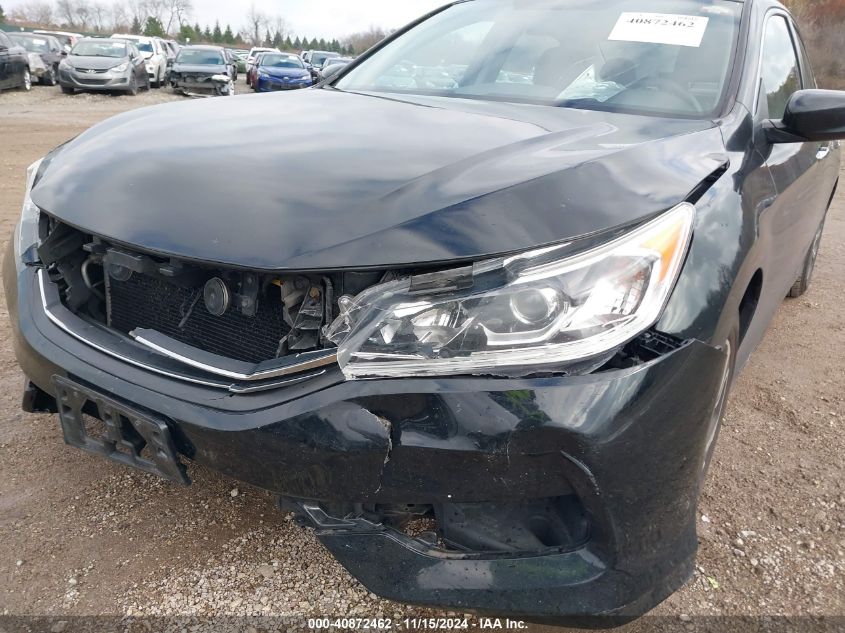 2017 Honda Accord Lx VIN: 1HGCR2F3XHA276435 Lot: 40872462