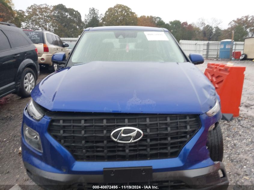 2021 Hyundai Venue Se VIN: KMHRB8A35MU066675 Lot: 40872495