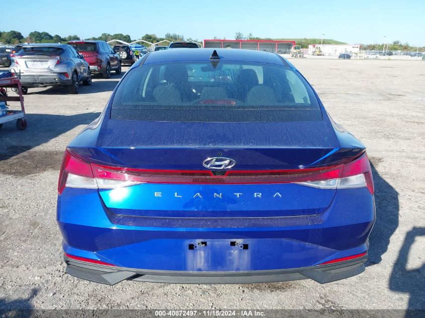 2022 Hyundai Elantra Sel VIN: KMHLM4AG7NU361354 Lot: 40872497