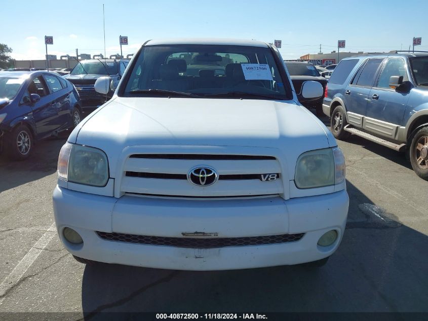 2005 Toyota Tundra Double Cab Limited VIN: 5TBET38125S469891 Lot: 40872500