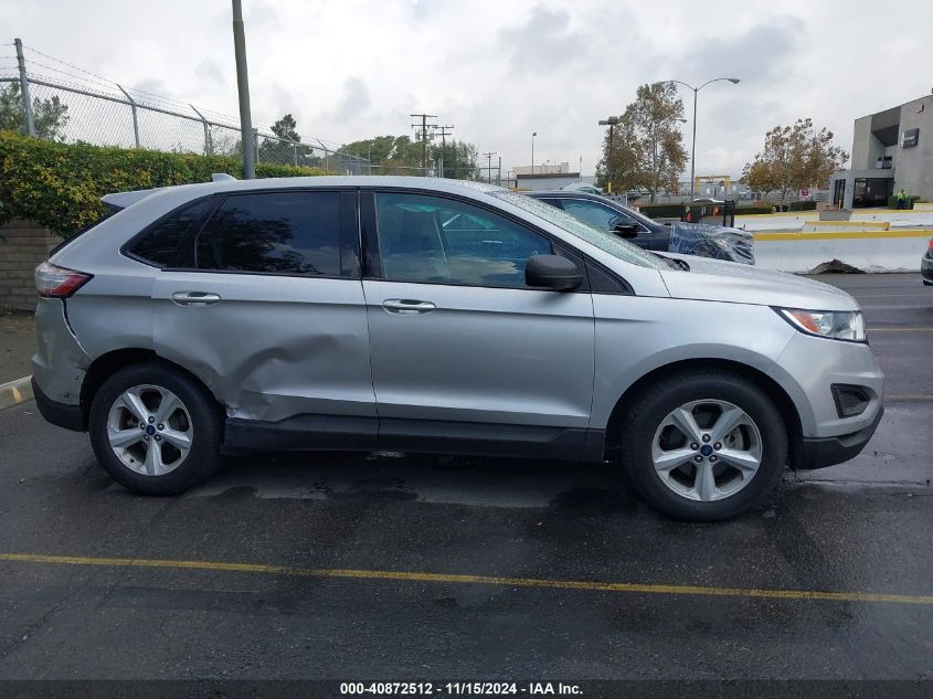 2018 Ford Edge Se VIN: 2FMPK3G9XJBB86494 Lot: 40872512