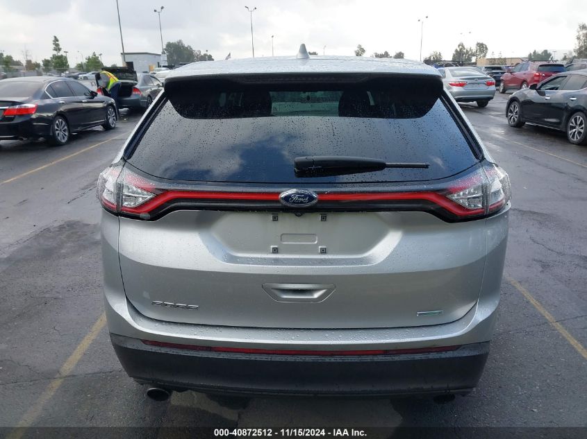 2018 Ford Edge Se VIN: 2FMPK3G9XJBB86494 Lot: 40872512