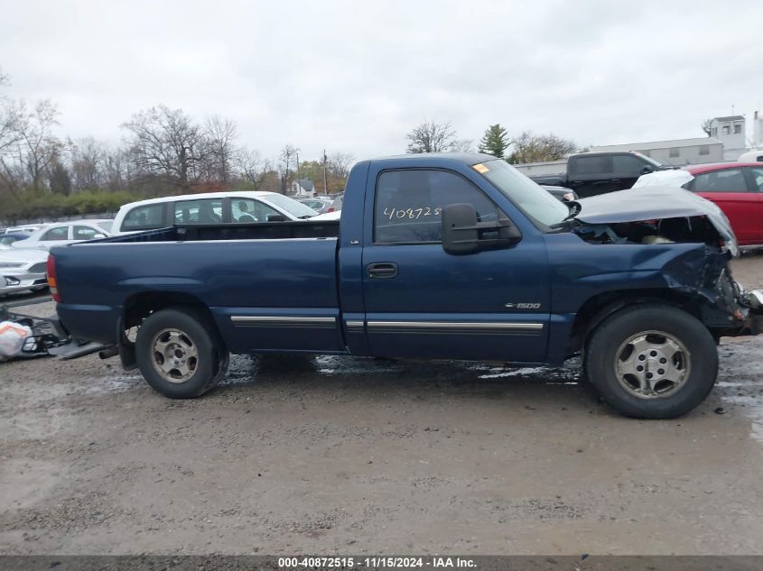 2001 Chevrolet Silverado 1500 Ls VIN: 1GCEC14TX1Z214708 Lot: 40872515