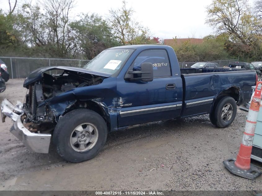 2001 Chevrolet Silverado 1500 Ls VIN: 1GCEC14TX1Z214708 Lot: 40872515