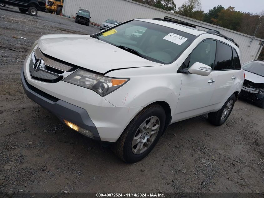 2009 Acura Mdx VIN: 2HNYD28219H518971 Lot: 40872524