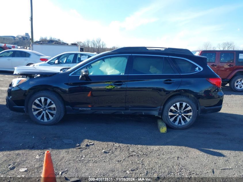 2015 Subaru Outback 2.5I Limited VIN: 4S4BSBLC4F3202251 Lot: 40872531