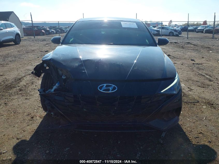 2022 HYUNDAI ELANTRA VIN: KMHLR4AF5NU331665