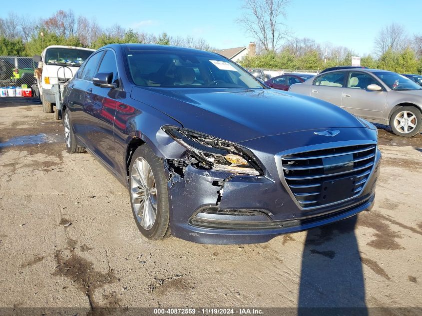 2015 Hyundai Genesis 3.8 VIN: KMHGN4JE5FU061973 Lot: 40872559